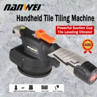 Color : 2 Battery DDSS New Tile Vibrator Leveling Machine for Bricklayer 16.8V Ceramic Tile Suction Cup Lithium Battery Wireless Tile Floor Laying Tool /-/ 