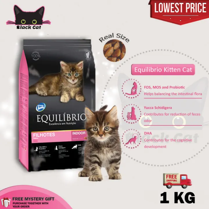 Equilibrio Kitten 1kg Dry Cat Food Makanan Kucing Pet Food Lazada