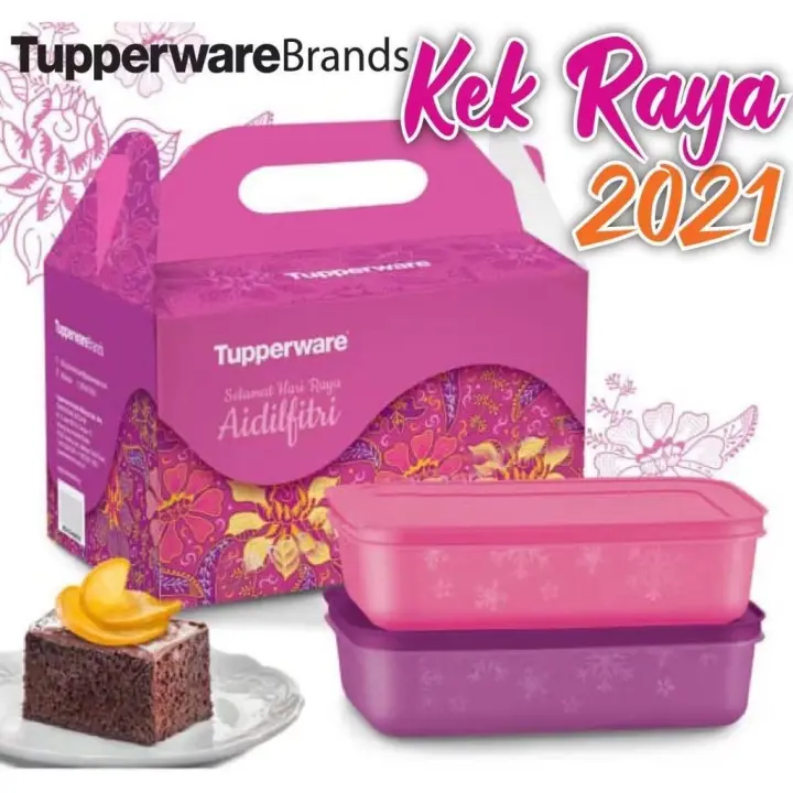 (READY STOCK!!!) Tupperware Raya Cake Gift Set 2021