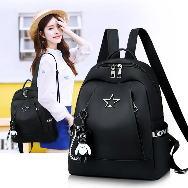 Moyan Beg Sekolah Menengah Fashion Bag Sekolah Perempuan Korean Backpack Women School Bag For Girl 2020 New Lazada Singapore