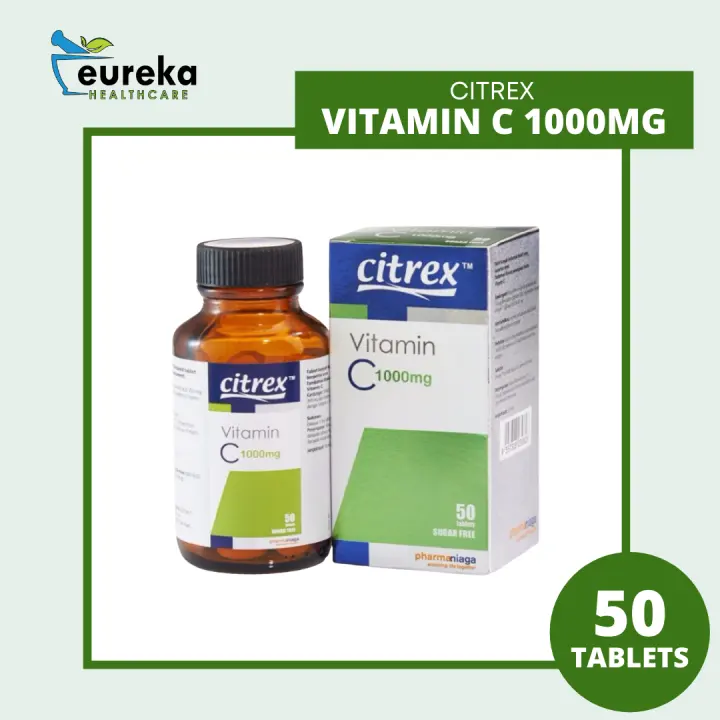 Immune Booster Pharmaniaga Citrex Vitamin C 1000mg Tabs 50s 2x50s Ready Stock Fast Shipping Shopee Malaysia