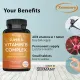VITAMIN B COMPLEX - Contains all B vitamins - Supports immunity and energy production, promotes normal functioning of the nervous system - 30/60 120 capsules. 