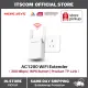Mercusys (By TP-Link) ME30 AC1200 Dual Band Wireless WiFi Range Extender / Repeater / Booster with Acess Point Mode. 