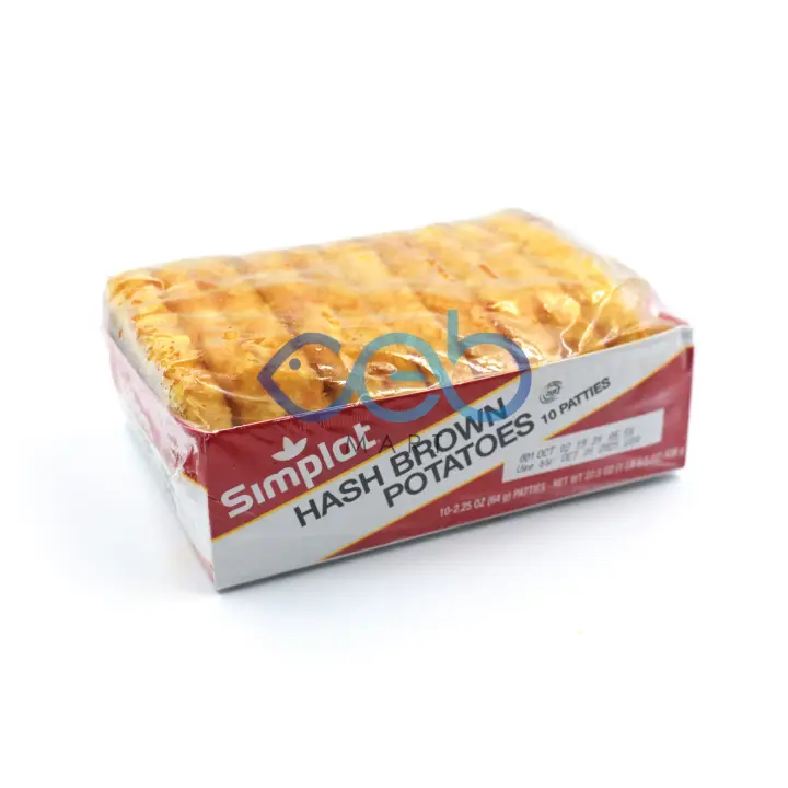 Simplot Hashbrown 101 Patty 10pcs Rectangle Lazada