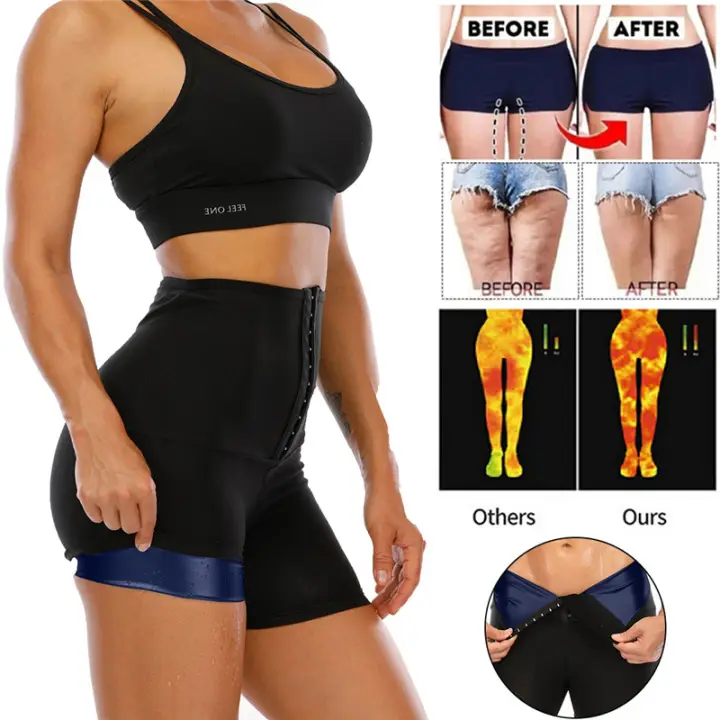 Cyprus Women Joly Gen Slim Body Shape Slim Waist Sweat Shorts Tummy Weight Loss Sauna Yoga Pants Fat Burner Leggings Lazada Singapore