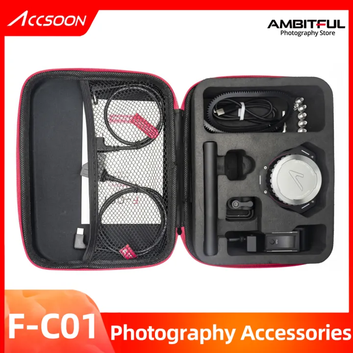 Accsoon F-C01 Mini Wireless Follow Focus Control System with Lightweight Zoom Control For DSLR Camera Gimbal