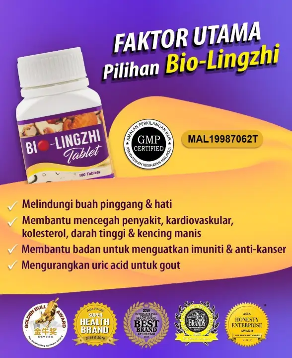 Bio Lingzhi Tablet Lazada