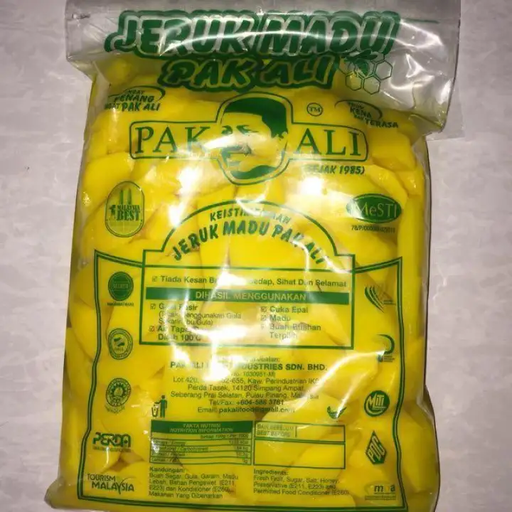 Jeruk Madu Pak Ali Mangga Kuning 1kg Original Penang Lazada