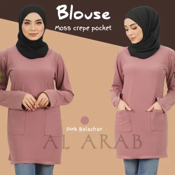 Beli Baju Muslimah Blouse Ironless Pada Harga Terendah Lazada Com My