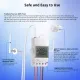 ITEAD SONOFF POWCT 100A WiFi Energy Monitor Split CT Sensor Ring Smart Power Meter Smart Switch eWeLink APP Data Hold Push Notifications, Support Contactor Control Solar Panel Monitoring. 