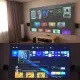 [High Brightness] WEJOY Anti Light 80/ 100/ 120 inch Projection Screen Reflective Foldable 16:9 Portable No Crease Wall Mounted Screen for Projector Smart TV Home Cinema. 
