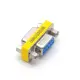 2 Pieces DB9 Female to Female 9Pin RS232 Serial Port Connector Adapter Plug Connecter RS232 COM Socket Adapter Mini Gender Changer. 