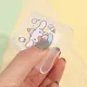 R Phone Case Anime Cartoon Matte Box Data Gradient Twisted Cable Protector for iPhone 18W/20W Fast Charging. 