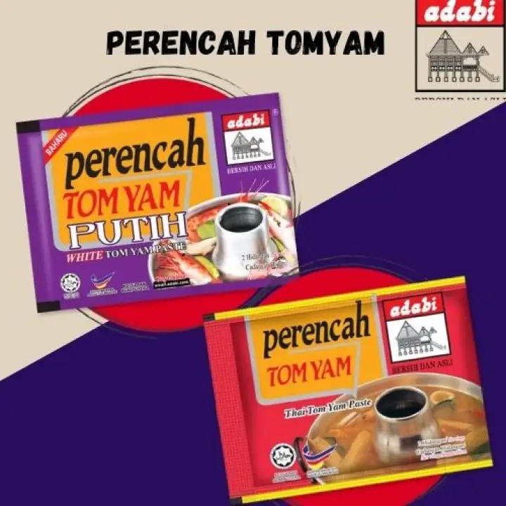 Perencah Tomyam Adabi Perencah Tomyam Putih Adabi Lazada