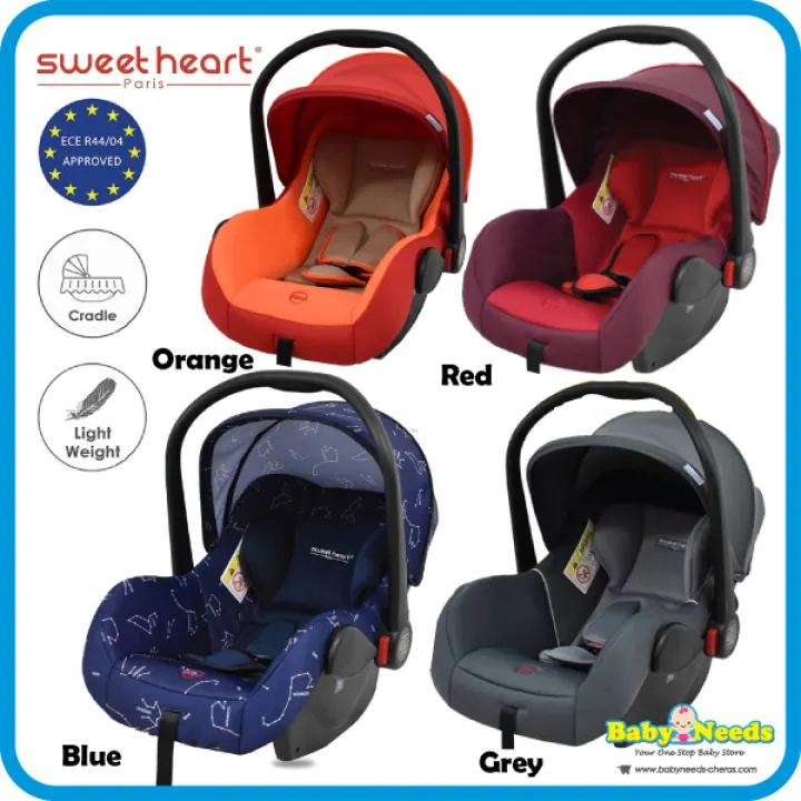 Sweet Heart Paris Infant Carrier Car Seat Cs322 Lazada