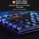 Flexi Tech REDRAGON K618 Horus Wireless RGB Mechanical Keyboard Low Profile Red Switch. 
