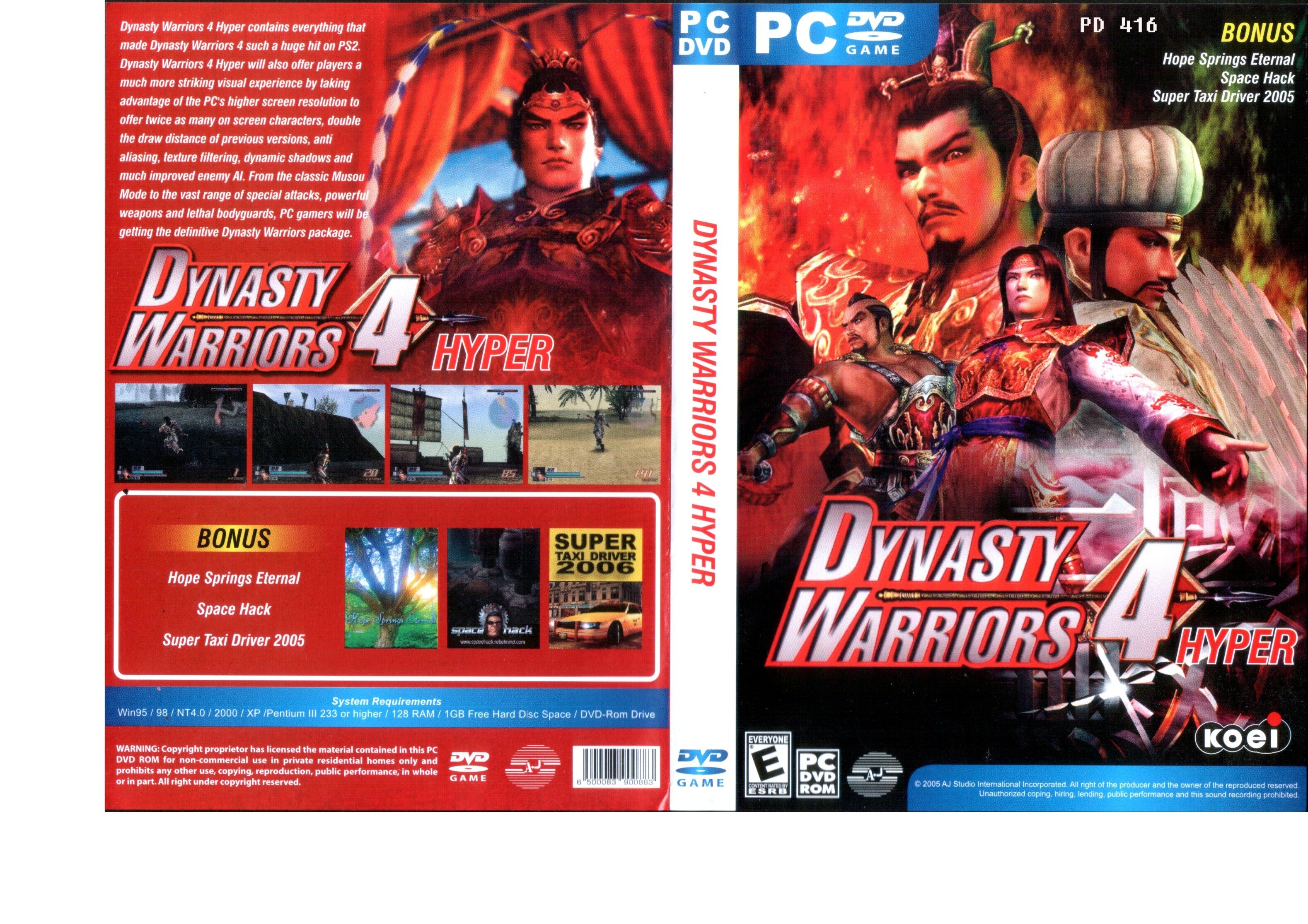 game dynasty warrior 4 pc