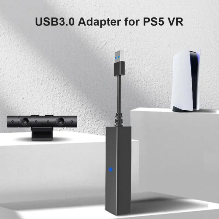 VR Connector Mini Camera Adapter For PS5 PS4 Game Console Male To Female Adapter Cable USB 3.0 PSVR To PS5 Cable Adapter