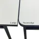 WAROOM【No Need Install】White Foldable Banquet Table Office Computer Table Event Folding Dining Table Outdoor Single Spring Foldable Table Study Table Writing Desk Home Meja Lipat Meja Komputer 折叠桌. 