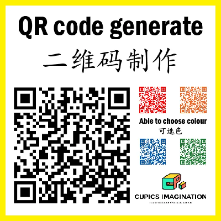Create Qr Code 二维码制作 Buat Qr Code Colour Qr Code 彩色二维码制作 Qr Code Berwarna Qr Code Generate Text Link Qr Code Lazada
