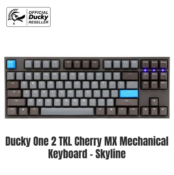 Ducky One 2 Tkl Cherry Mx Mechanical Keyboard Skyline Lazada