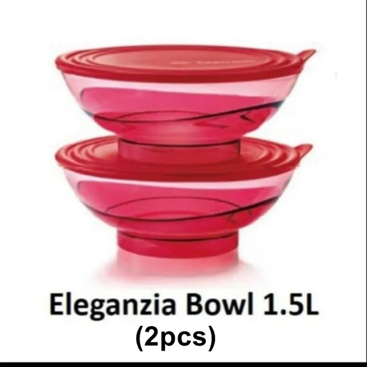 Tupperware Eleganiza Bowl 1.5L ( 2pcs)