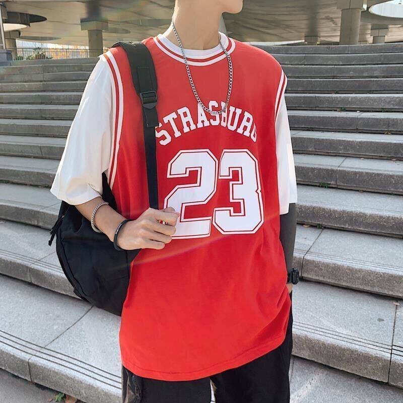 Oversized basketball jersey clearance outfit