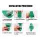 Digital Auto Irrigation Timer Water Timer Piping Timer Automatik Siram Pokok Irrigation System Watering Timer Sprinkler. 