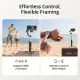 DJI OSMO MOBILE 7/OSMO MOBILE 7P/OSMO MOBILE6 - Handheld 3-Axis Smartphone Gimbal Foldable Stabilizer Ideal for Vlogging. 
