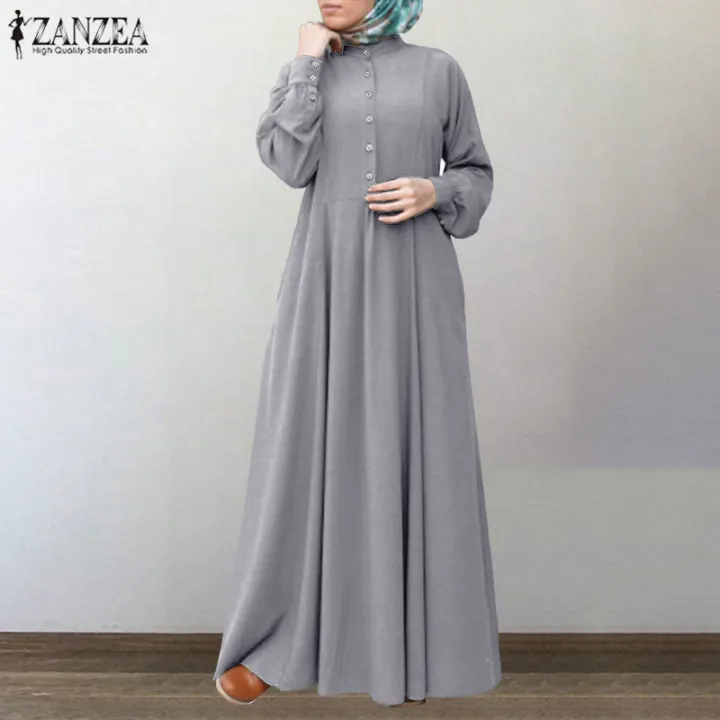 button up abaya