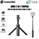 Insta360 Mini 2-in-1 Tripod Compatibility: X3 / Link / ONE RS / ONE R / ONE X2 / GO 2 / ONE X Selfie Tripod Selfie Stick. 