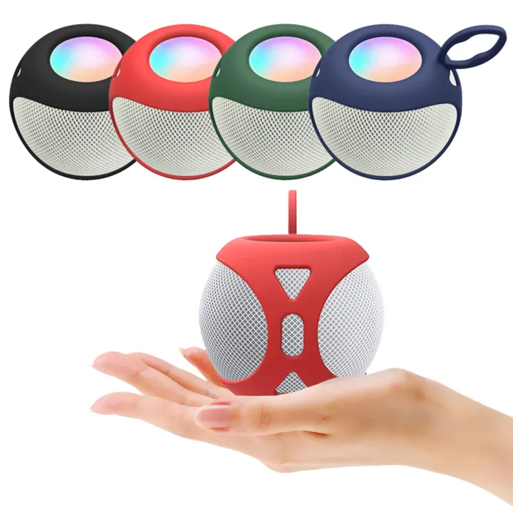1pc Silicone Case Anti Fall Silicone Case Cover For Homepod Mini Speaker Anti Fall Protective Case Cover Outdoor Covers For Home Pod Mini Accessories Lazada Singapore