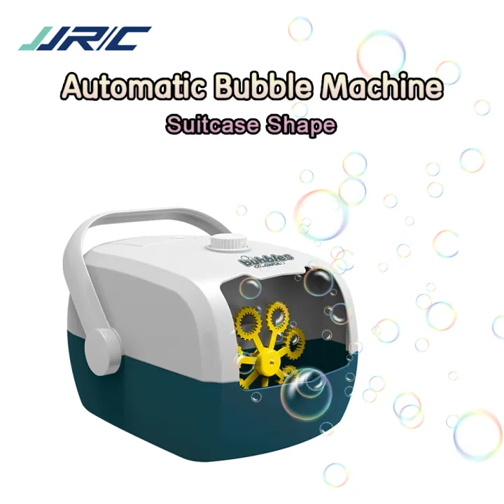 Jjrc V08 Mesin Bubble untuk Kanak-Kanak Bentuk Beg Pakaian Gelembung  Elektrik Blower Usb Boleh Dicas Semula Automatik Menggelegak Mainan untuk  