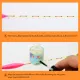 10ml Smooth Float Paint Fluorescent Eye-catching Water Resistant Float Tail Paint for Fishing. 