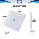 LMX RJ45 CAT5/5E/6 Network Socket 1 Gang Internet Connector LAN Data Socket Wall Computer Soket Plug Faceplate. 