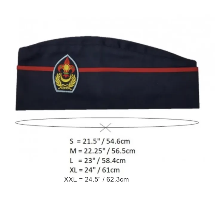Scouts Forage Cap Or Topi Pengakap Lazada