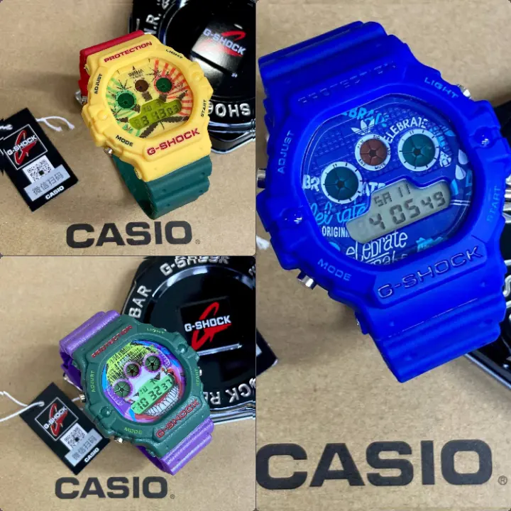 G Style Shock Tapak Kucing Multi Colors Dw 5900  Lazada