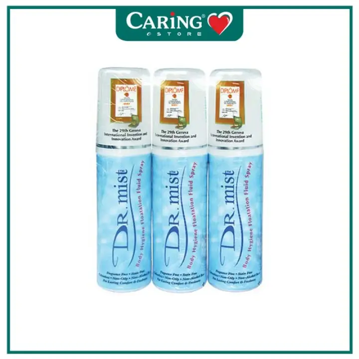 DR MIST BODY HYGIENE FLOATATION FLUID SPRAY 75ML X 3