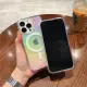 CrashStar MagSafe Colorful Transparent Shockproof Hard Phone Case For iPhone 15 14 Pro Max Plus 13 12 11 Pro Max Wireless Charging Fashion Luxury Clear Phone Casing Laser Aurora Phone Cover Shell Hot Sale. 