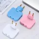 EU Plug 180° Rotatable Socket Adapter Multiprise 1 Convert 3 Extension Electrical Socket Mini Slim Wireless Socket AC Adapter. 