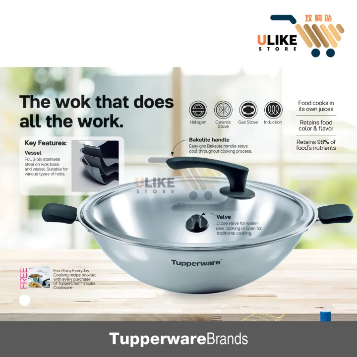Tupperware Inspire Wok