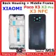 Full Set Back Housing Back Cover Compatible For XIAOMI POCO X3 POCO X3 Pro POCO X3 NFC With Middle Frame & Volume Button. 