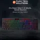 Flexi Tech REDRAGON K618 Horus Wireless RGB Mechanical Keyboard Low Profile Red Switch. 