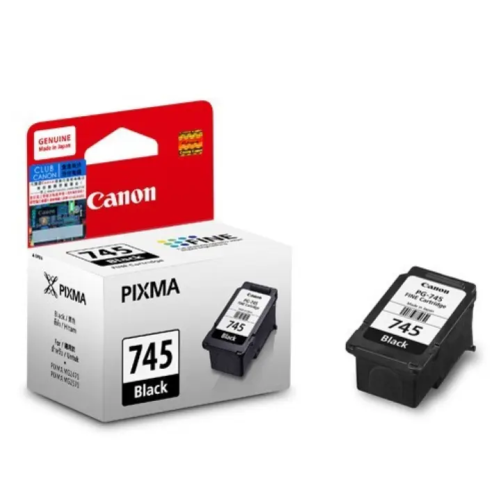 Canon PG-745 Black Original Ink Cartridge For iP2870S/MG2577S/3070S/2570S/ TS307/207 | Lazada