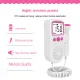 Baby Fetal Doppler Heart Sound Rate Device Heartbeat Detector Ultrasound Detector Monitor Fetal Sound Detector LCD Curve Display 胎心检测仪. 