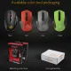 burstore 2.4G Wireless Rechargeable Charging Ultra Thin Optical Portable Silent Office Notebook Opto electronic Mouse With USB Mini Receiver. 