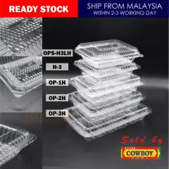 100pcs Pembungkus Makanan Bekas Bungkus Nasi Kotak Nasi Disposable Plastic Food Rice Box Tpi 200 Cb2 Mtp 27 Lazada