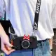 Phone Casing OPPO Reno13F A79 A18 A38 A58 A98 Reno8 T Reno 8t 5g 4g Realme 10 A17K A17 with adjustable Long Lanyard Strap Cute Bow Tie Rubber Soft Case OPPO A17 Phone Casing Cover with Holder. 