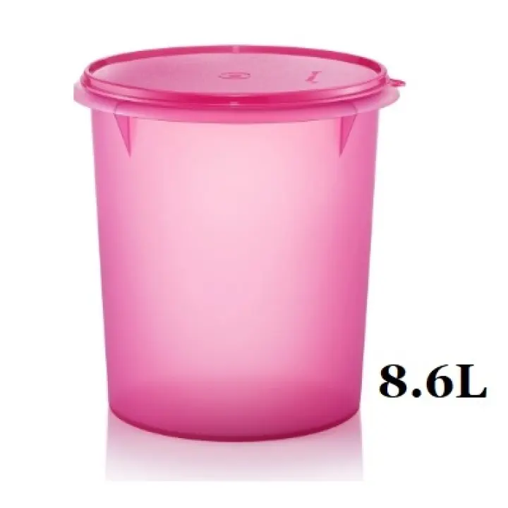 NEW Tupperware Giant Canister 8.6L - Pink (1)