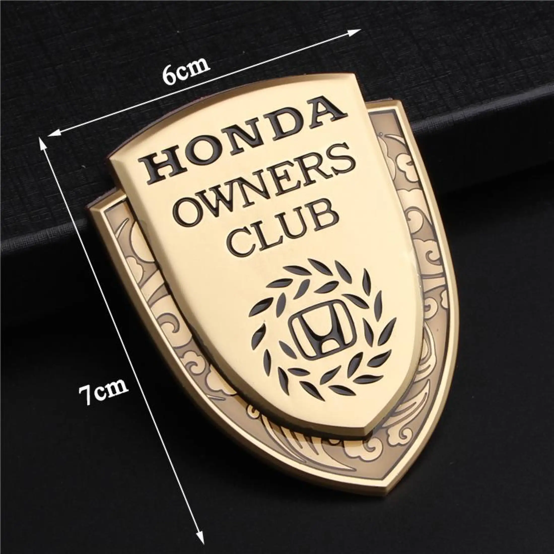 1PC 3D car Shield Emblem Metal Car Body Sticker Car Rear Trunk 